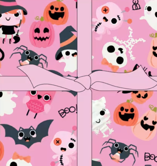 Not Scary Halloween 5-inch Squares Charm Pack 42 pieces precut quilting fabric