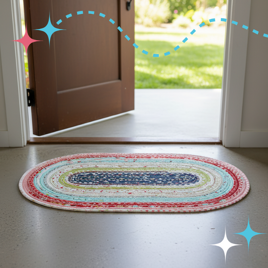 Jelly Roll Rug Class – Sewing Class for Beginners