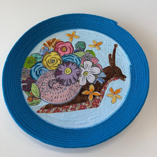 Laura Heine Collage Shellie Snail Bowl