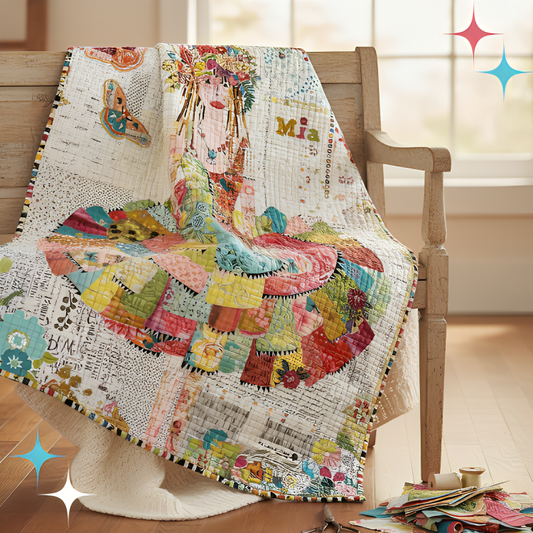 Laura Heine Mia Collage Quilting Class