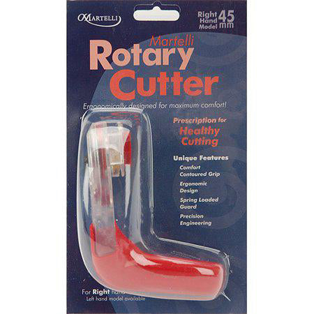 Martelli rotary cutter packaging with product image on a blue background