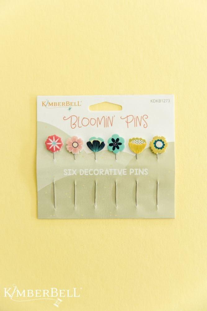 Bloomin’ Pins decorative flower head sewing pins