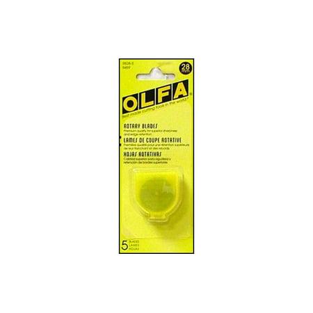 Olfa 28mm rotary blade replacement 5 pack