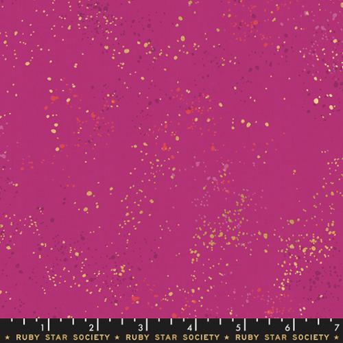 Ruby Star Society Speckled Metallic Berry quilting cotton