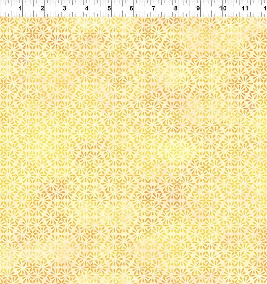In the Beginning Fabrics - Felicity - 7FEL-1 Yellow Hex