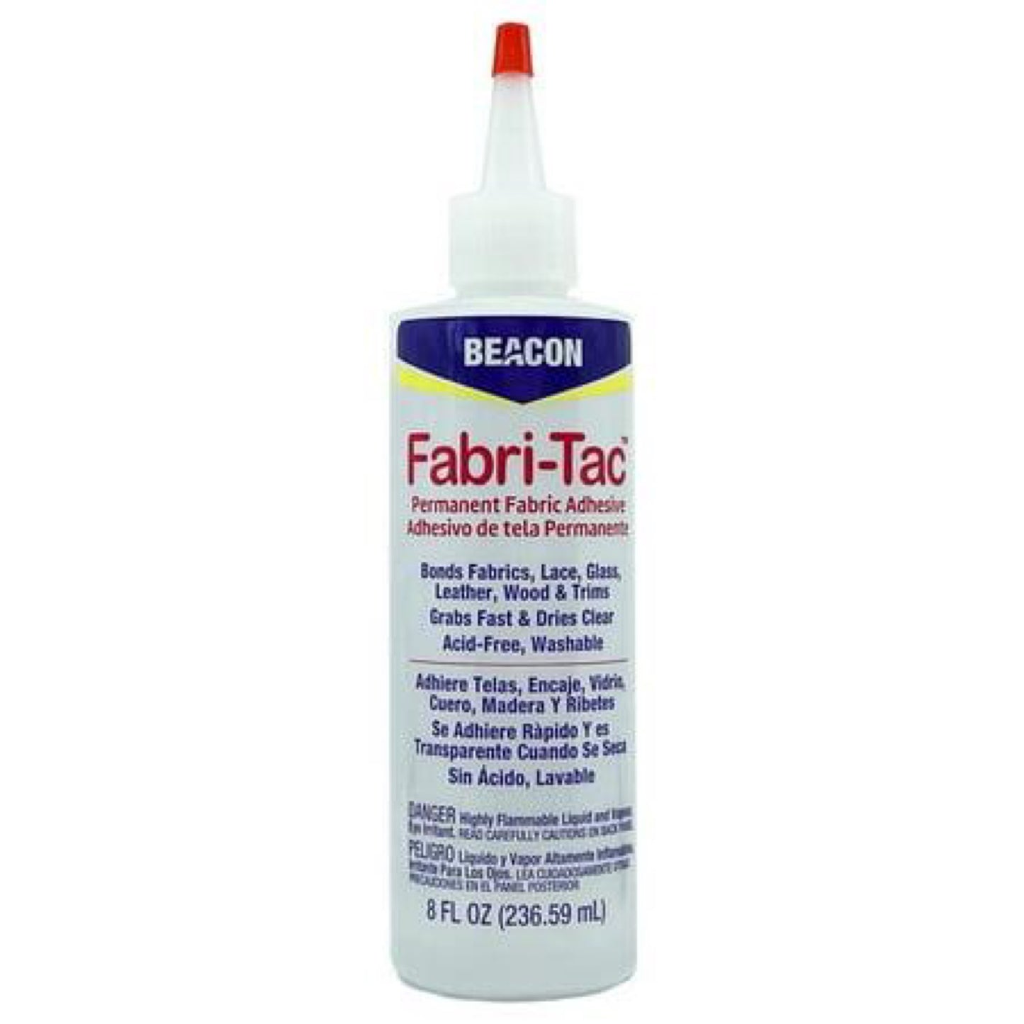 Beacon Fabri-Tac Permanent Adhesive Glue 2 oz quilting notion
