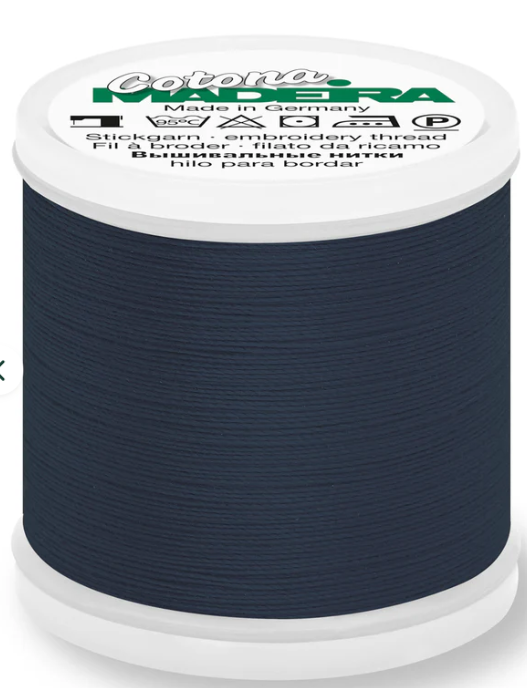 Madeira Thread - Navy Cotona 30wt 680
