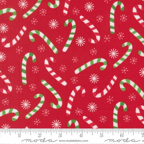 Moda - Snow Time - Me and My Sister Designs - Poinsettia Red 22503 14