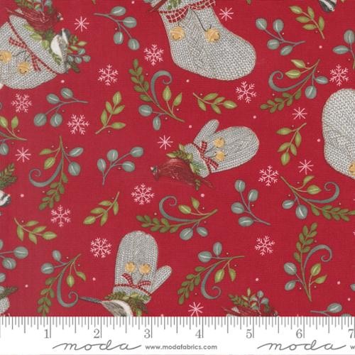 Moda - When Snow Falls - Deb Strain - Berry Red 56171 14