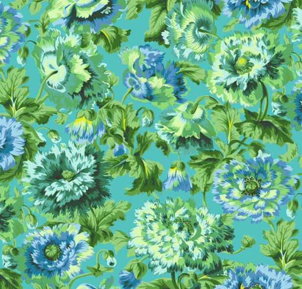 Kaffe Fassett Rosemary Green quilting fabric