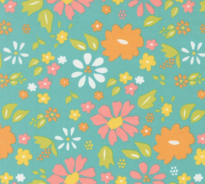 Moda Delightfully Yours Poolside 37700-18 cotton fabric