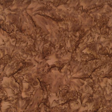 Kaufman Batik Prisma Dyes Fabric, AMD-7000-168 Cinnamon, Remnant 20 Inches