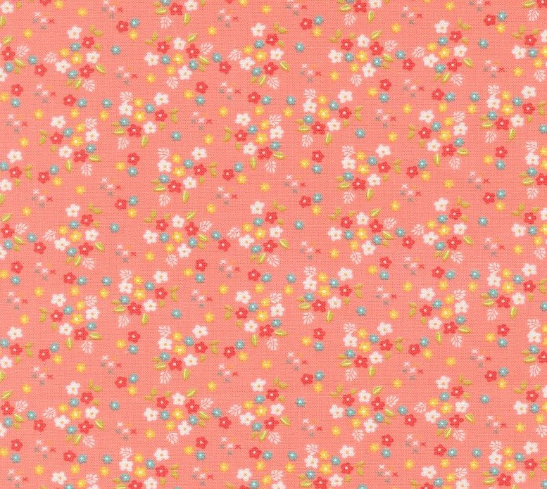 Moda Delightfully Yours Carnation 37705-15 cotton fabric