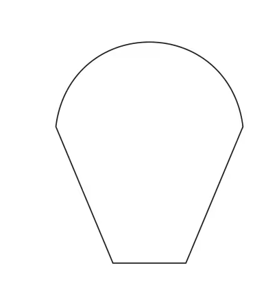 Medium Chubby 1.5 inch Dresden Template TDCHM112