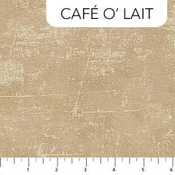 Northcott - Canvas - Texture Cafe Au Lait 9030-15
