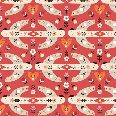 Dashwood Bon Voyage Vols de Fantaisie French quilting fabric