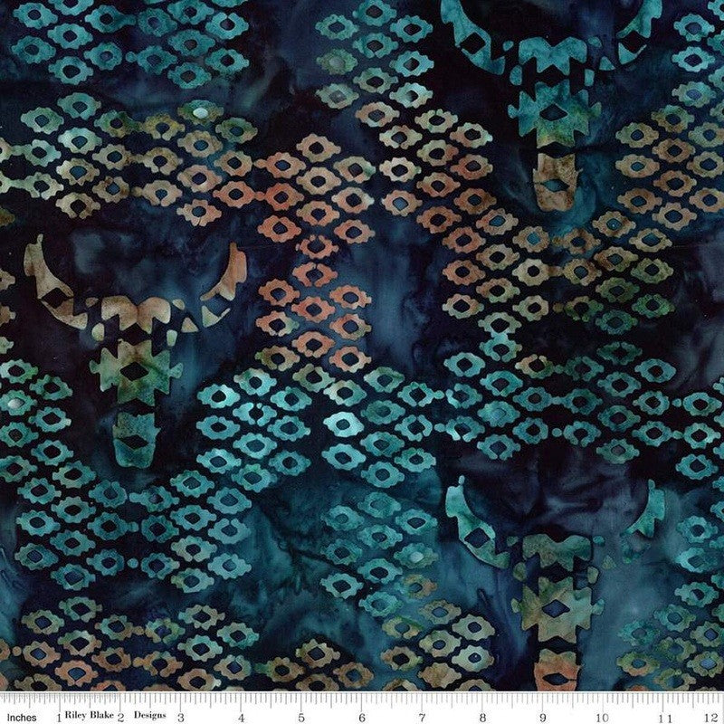 Riley Blake Batiks Western Reflections City Lites BT23501-303 batik fabric