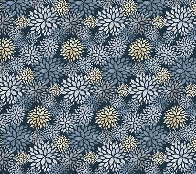 Studio E Farmhouse Fixer Upper Deep Indigo quilting cotton fabric