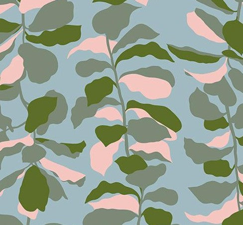 Ruby Star Society Calathea Soft Blue RS5186 14 quilting cotton fabric