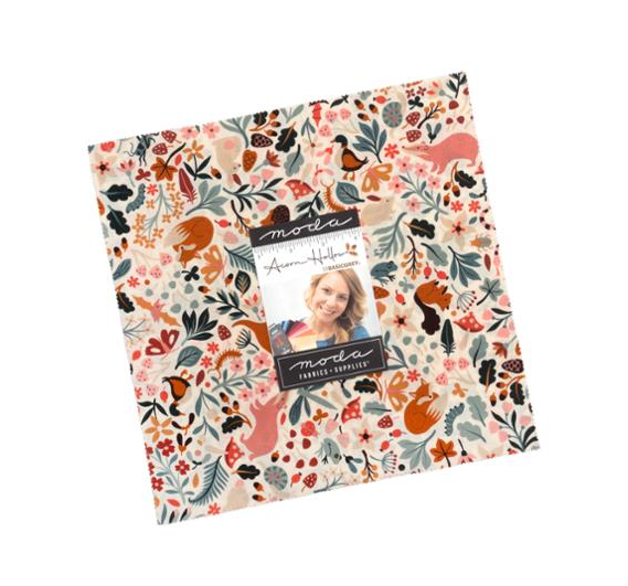 Acorn Hollow layer cake 10 inch squares Moda precut quilting