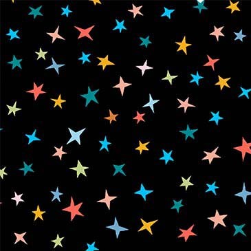 Stargazer Retro Michael Miller quilting fabric