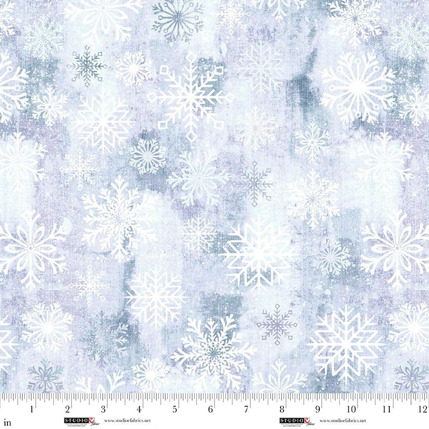 Studio E Snowburst 8398-15 Enchanted multicolor quilting cotton fabric