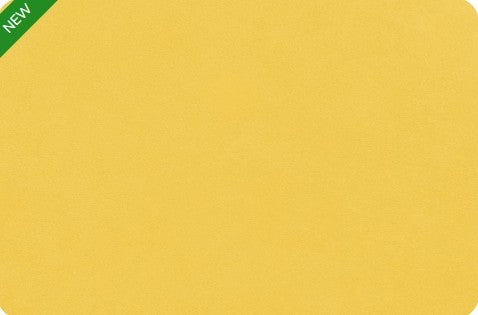 Shannon Fabrics Quilting Cuddle Solid Sunshine yellow plush minky fabric