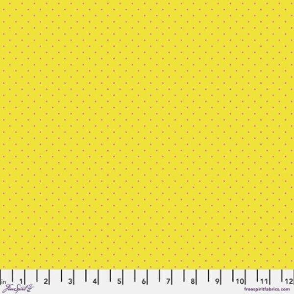 Tula Pink True Colors Tiny Dots Flare red Free Spirit quilting fabric