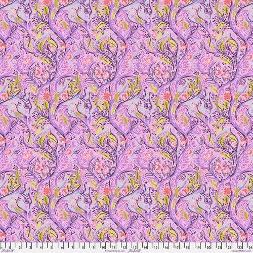 Tula Pink Branch Manager Blossom pink Free Spirit quilting fabric