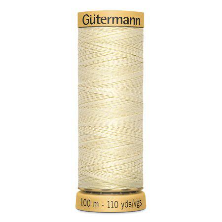 Gutermann Natural Cotton Thread 110 Yards neutral spool
