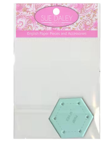 3/4 inch Hexagon Template THEX34 EPP precision acrylic