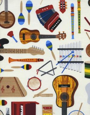 Music C9904 quilting cotton fabric