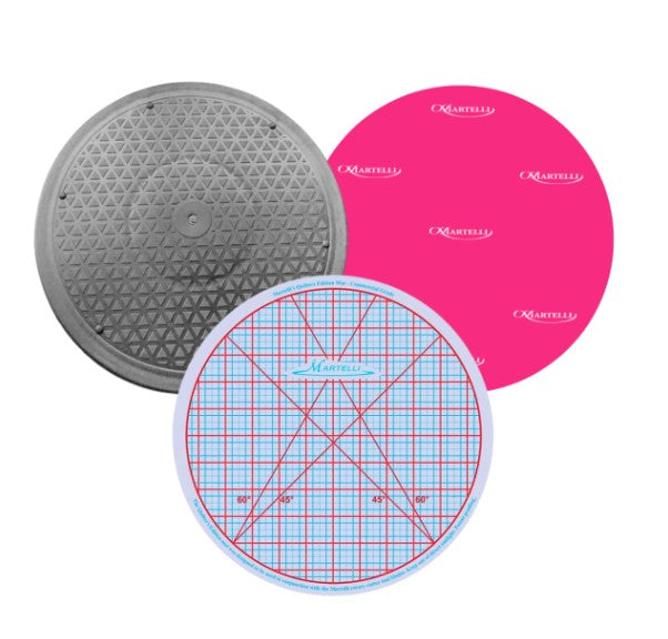 Martelli - Round About 3pc set 12" (Base, Mat & Iron Top)