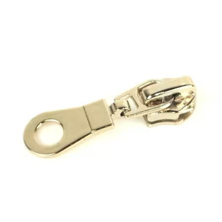 Four Donut Zipper Pulls Gold