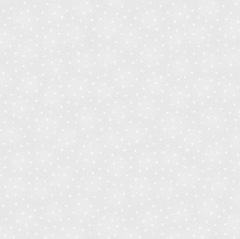 Blank Starlet Mini Star White quilting fabric