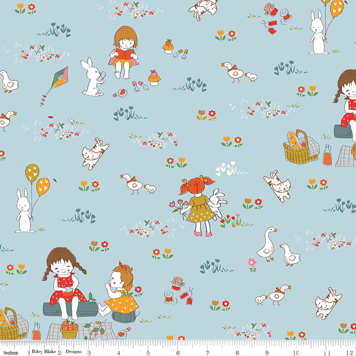 Riley Blake Serendipity 2 Main Powder quilting cotton