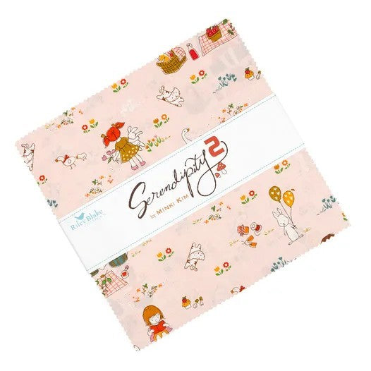 Minki Kim Serendipity 2 10 inch Stacker precut bundle 42 squares