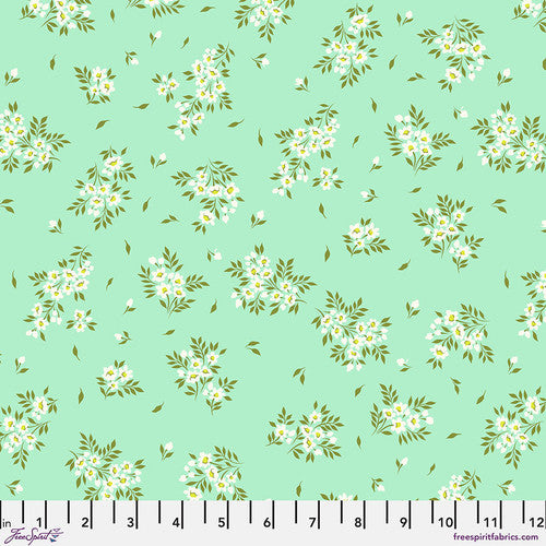 Tula Pink What a Ditz Spearmint mint Free Spirit quilting fabric