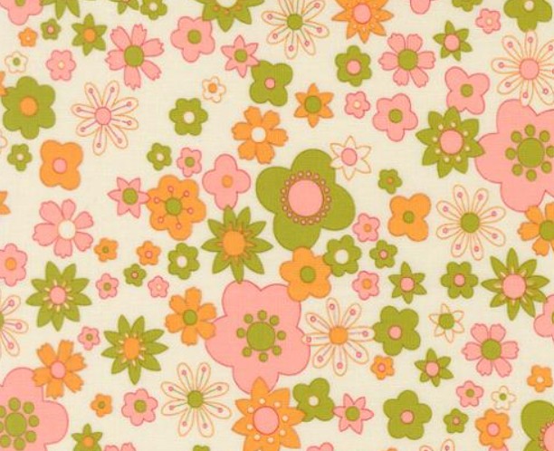 Moda Happy Daze Cloud 33841-11 novelty quilting cotton white