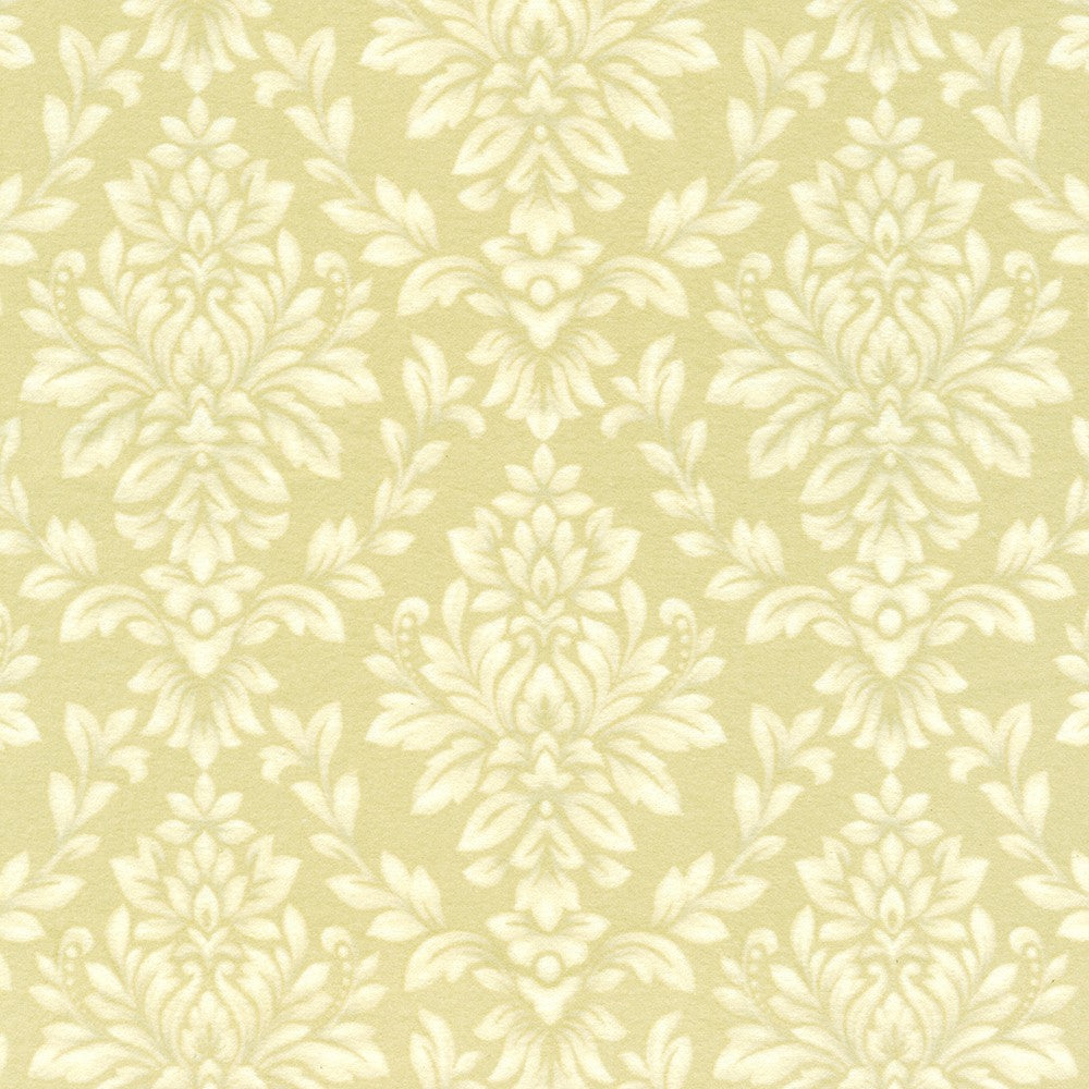 Robert Kaufman Bouquet of Roses Flannel Cream floral flannel