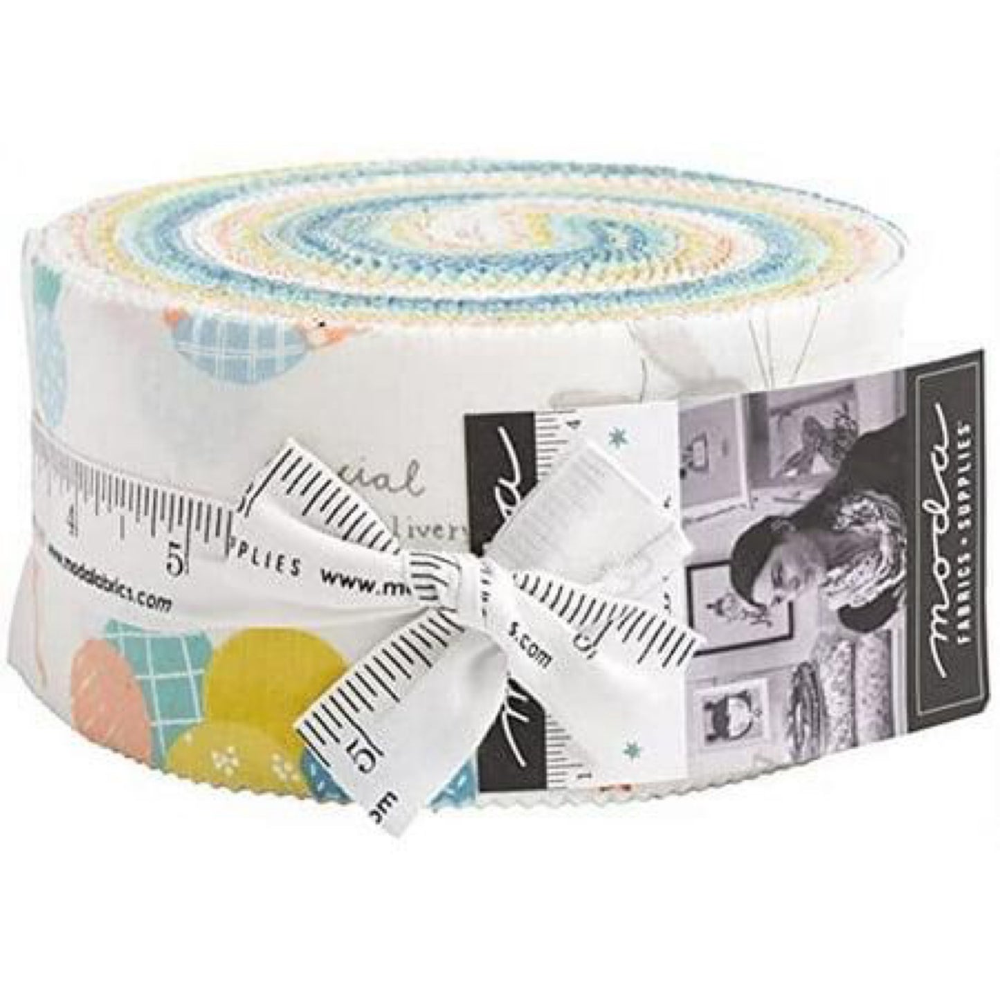 Moda - Paper + Cloth Delivered with Love Jelly Roll 40 2.5-inch Strips 25130JR