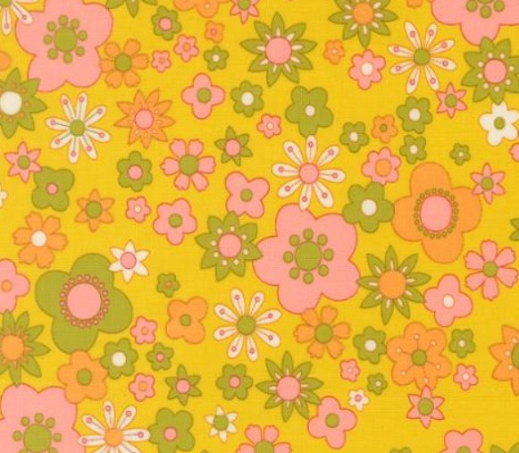 Moda Happy Daze Citrine 33841-15 novelty quilting cotton multicolor