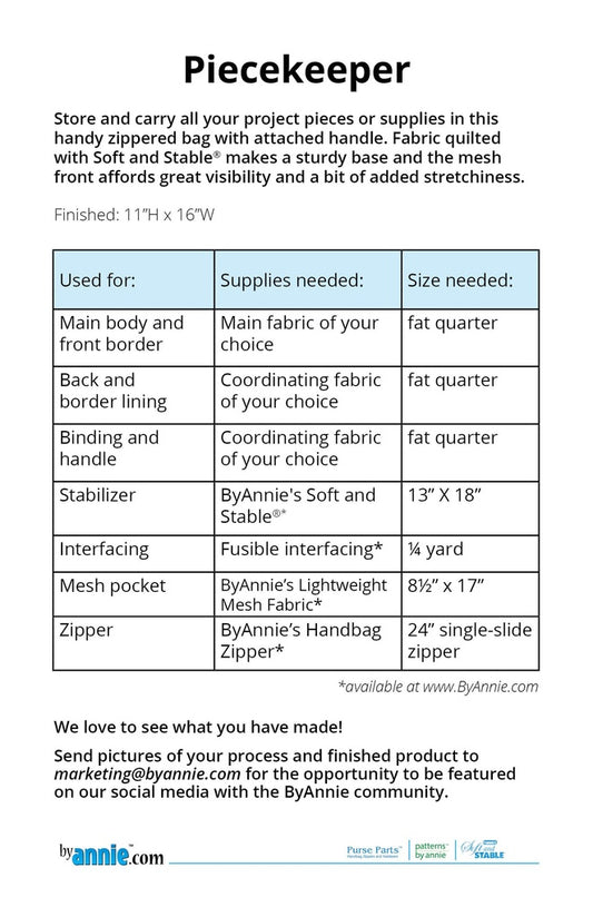 ByAnnie Basics Packet - 4 - Patterns