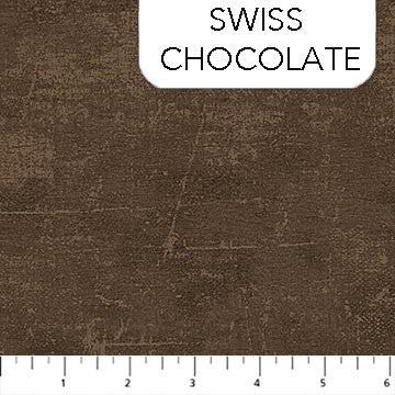Northcott - Canvas - Texture Swiss Chocolate 9030-35