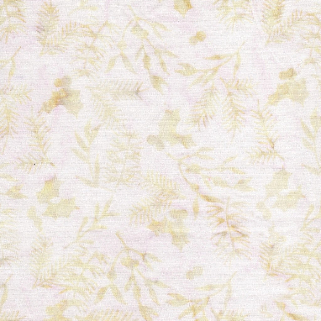 Lumin Fabrics - Retro Holidays - Carol Moellers - Retro Holly Neutral Snow