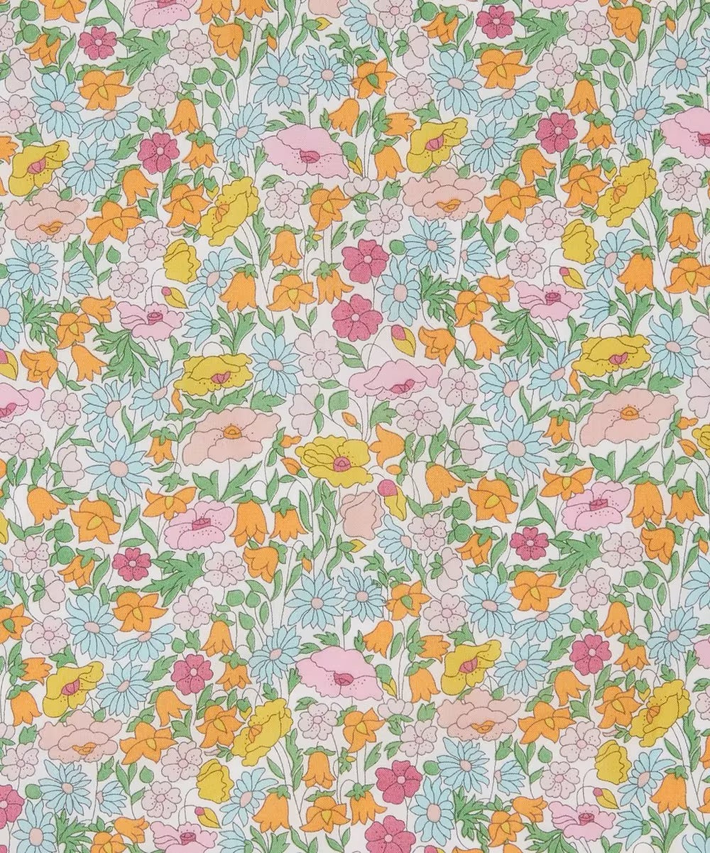 Liberty Poppy Forest C Tana Lawn quilting fabric
