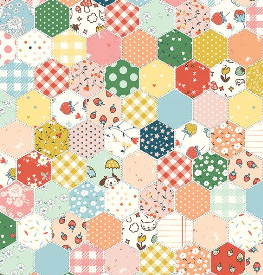 Riley Blake Serendipity 2 Cheater Print Multi quilting cotton