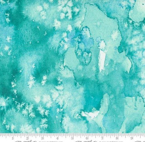 Moda Flow Create Joy Project Aqua Frost 8433-31 quilting cotton blender