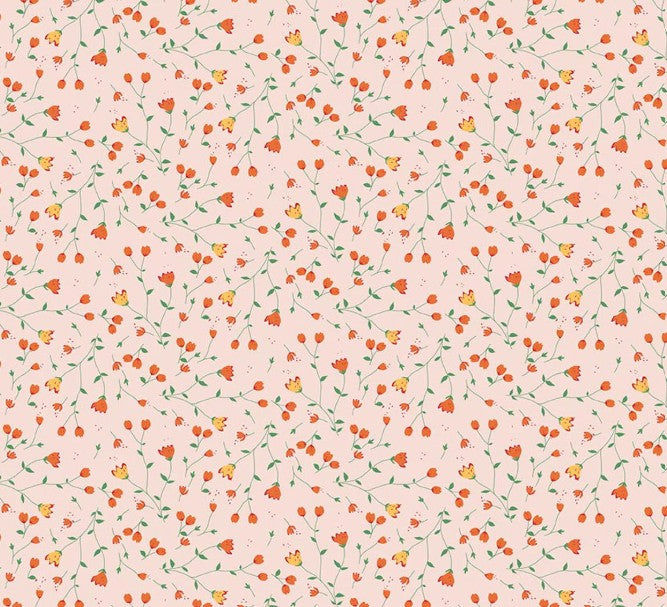 Riley Blake Serendipity 2 Floral Blush quilting cotton