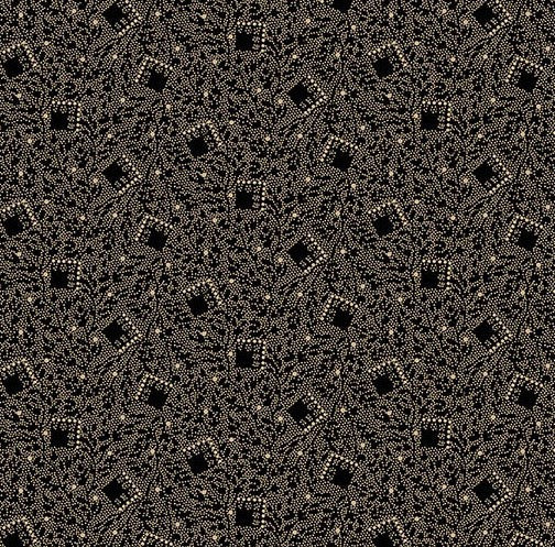 andover - A-5604-K Black Tumbling Squares - Bridgeport by Jo Morton